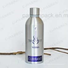 1L Luxury Aluminum Bottle for Whisky Brandy Vodka Packaging